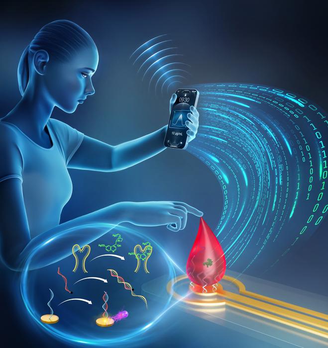 cell-signaling-inspired-dna-sensor-enables-molecular-detection-from-single-blood-drop